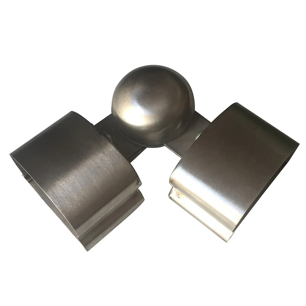 Conectores de acero inoxidable para pasamanos de escalera CNC - imagen 4