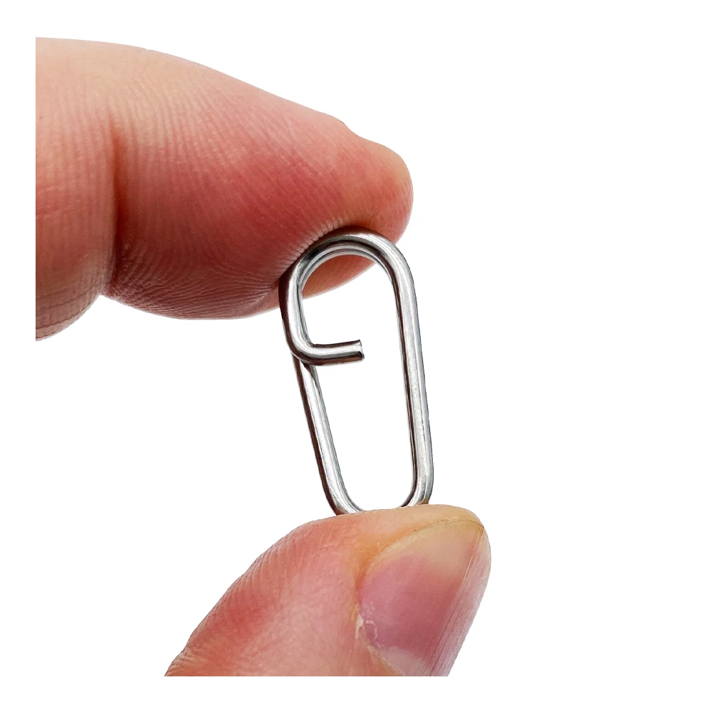 Conector montado en línea de pesca