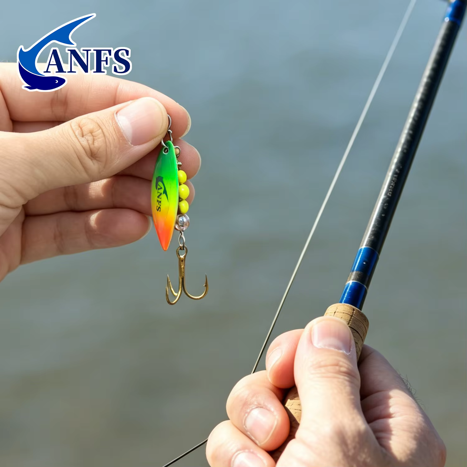 Cucharas Giratorias ANFS con Lentejuela y Anzuelo - imagen 4
