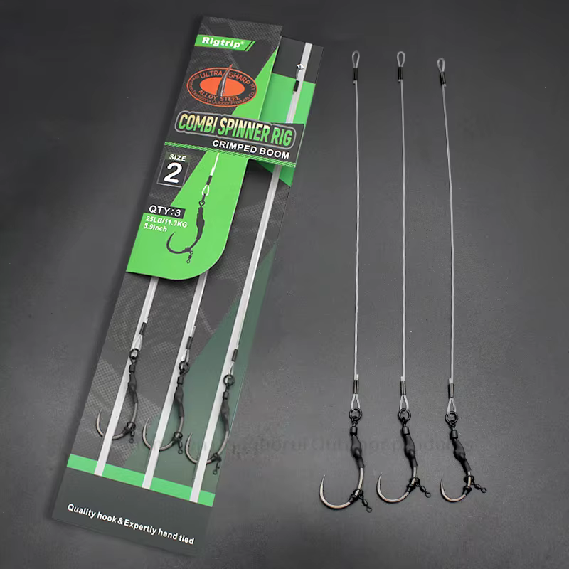 Aparejo giratorio combinado – Terminal completo para pesca de carpa