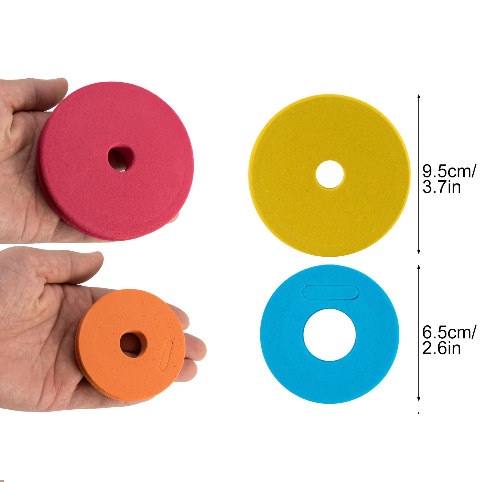 Tableros EVA para enrollar línea de pesca – bobinas surf y carpa - imagen 3