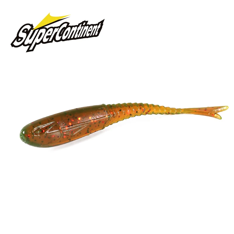 Supercontinente ForkTail Wobbler Señuelo Planeador – Cebo Suave Pesca - imagen 5