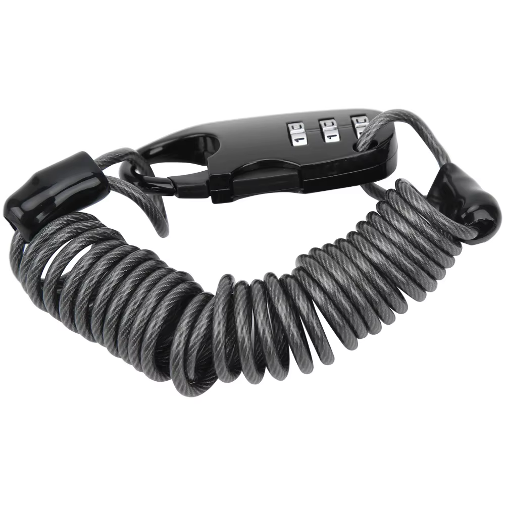 Cable Candado para Casco con Contraseña – Acero y Zinc - imagen 2