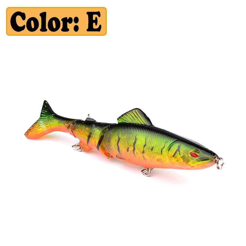 Crankbait multiarticulado lubina – acción hundente realista - imagen 2