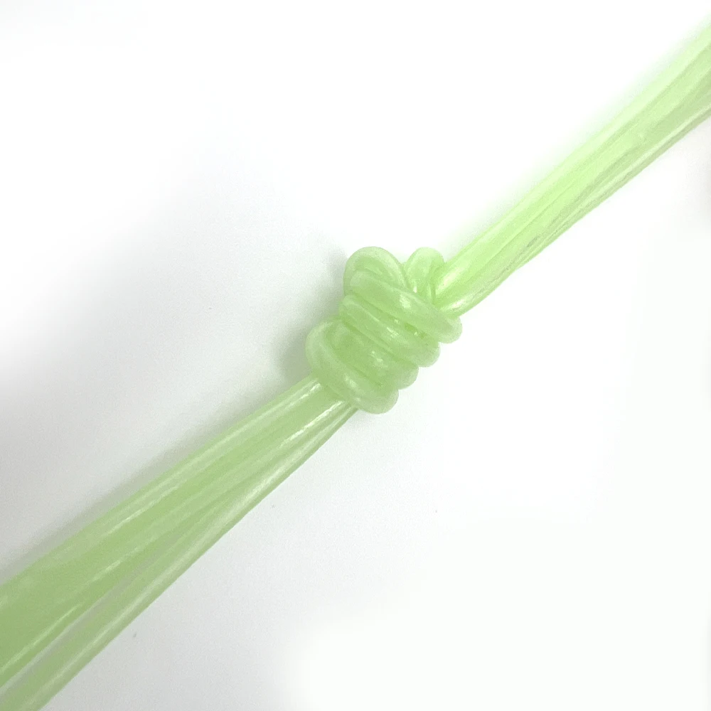 MNFT Tubo luminoso silicona verde – Señuelo nocturno para pesca - imagen 4