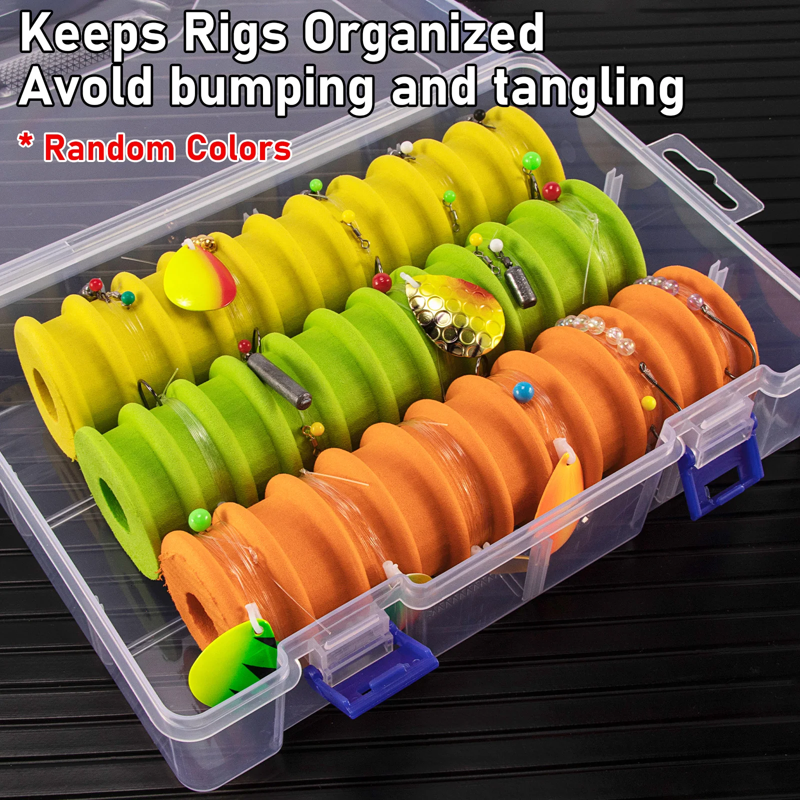Organizador portable para pesca en diferentes entornos
