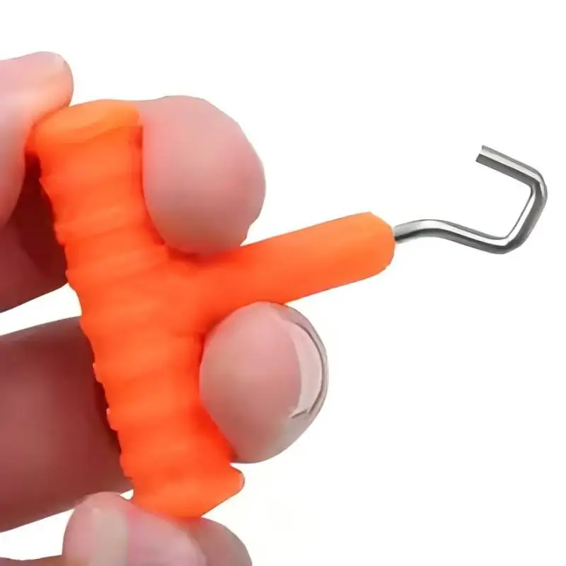 Herramientas de acero inoxidable para nudos de carpa y anzuelos - imagen 3