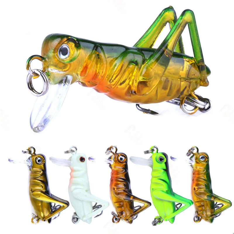 Señuelo Saltamontes Realista para Lubina – Cebo Duro de Pesca - imagen 5