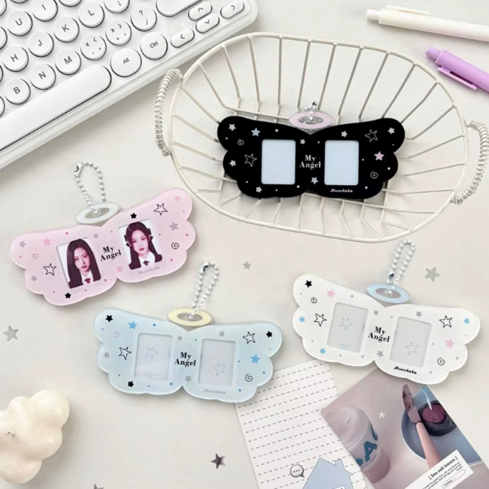 Porta Tarjetas Protector Alas de Ángel – Bolsa Transparente Personalizada - imagen 4