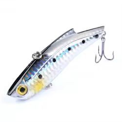 Señuelo VIB de invierno con vibración eficaz para pesca marina