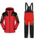 Ropa de pesca impermeable polar grueso – Chaqueta y pantalón