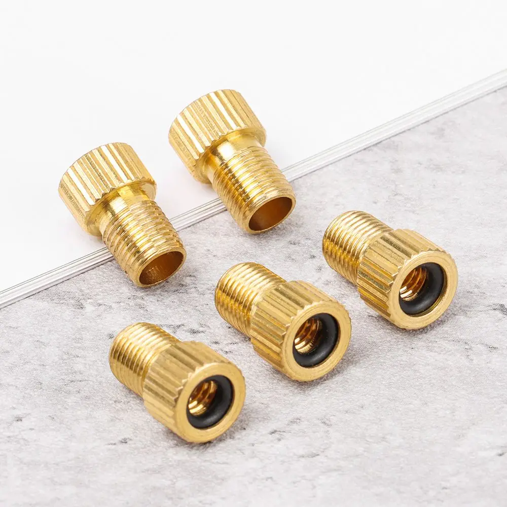 Adaptador válvula bicicleta Presta a Schrader conector bomba - imagen 2