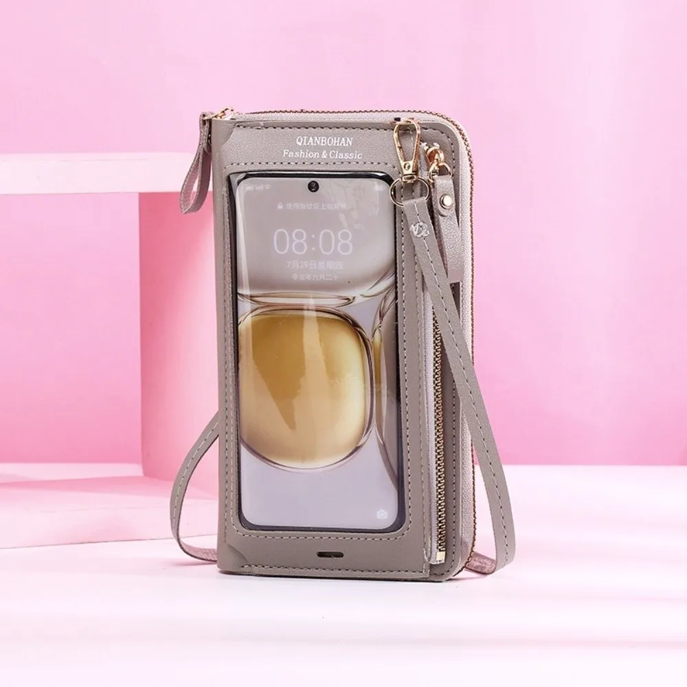 Bolso de teléfono con pantalla táctil RFID antirrobo PU - imagen 2