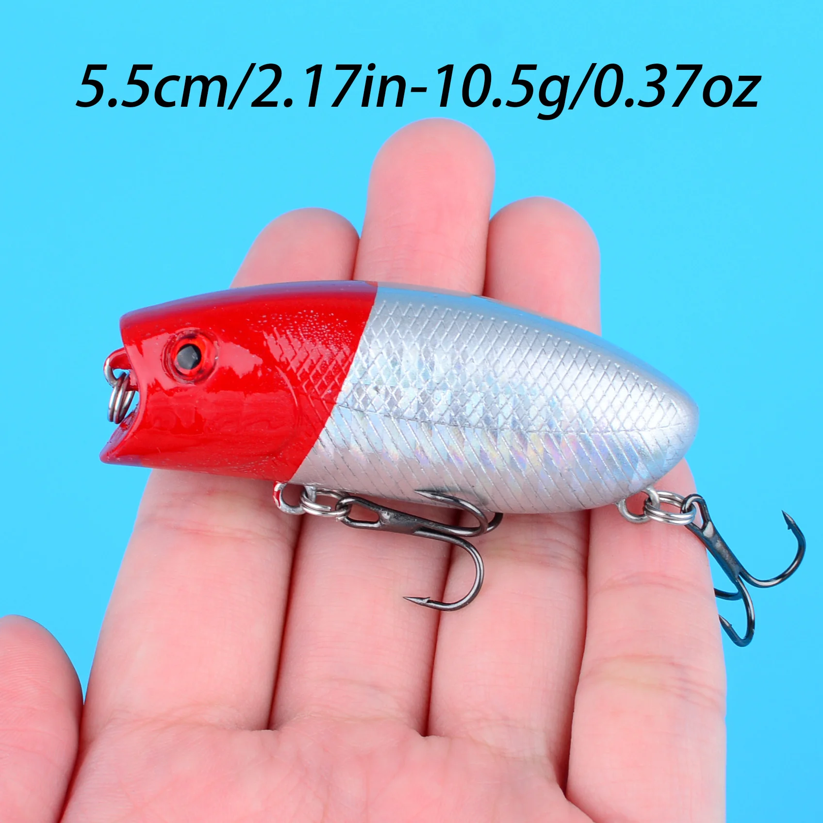 Señuelo Crankbait flotante para superficie, lucioperca y carpa - imagen 2