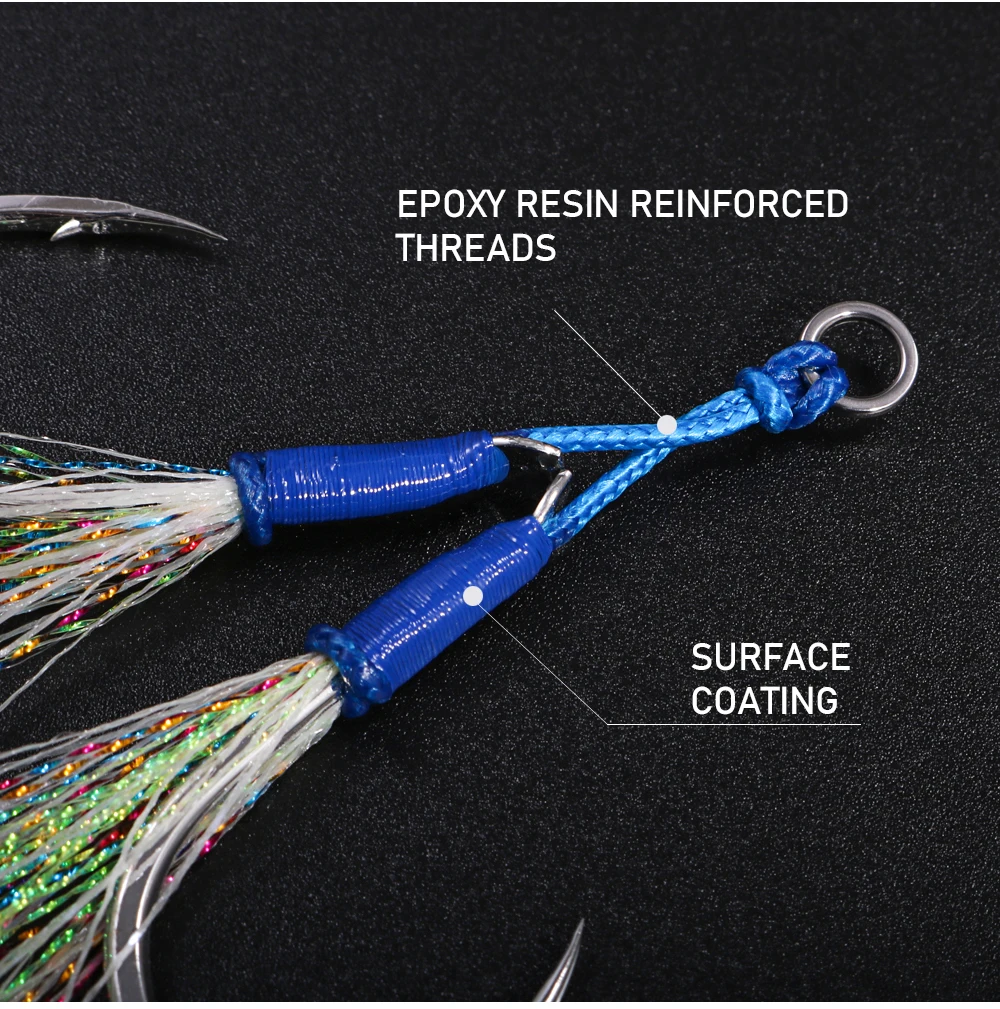 Presentación del pack de anzuelos JIGGING PRO