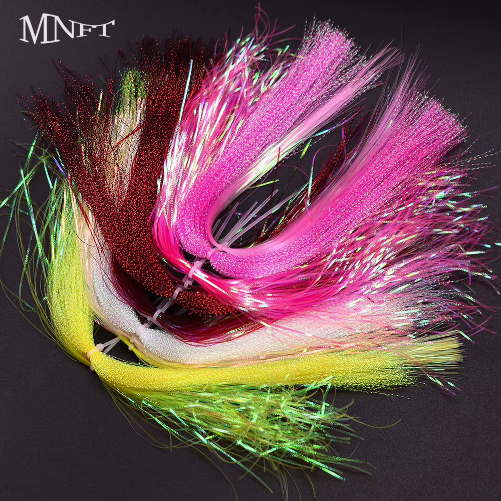 Flashabou Krystal Flash – Hilo iridiscente para montar moscas y jig