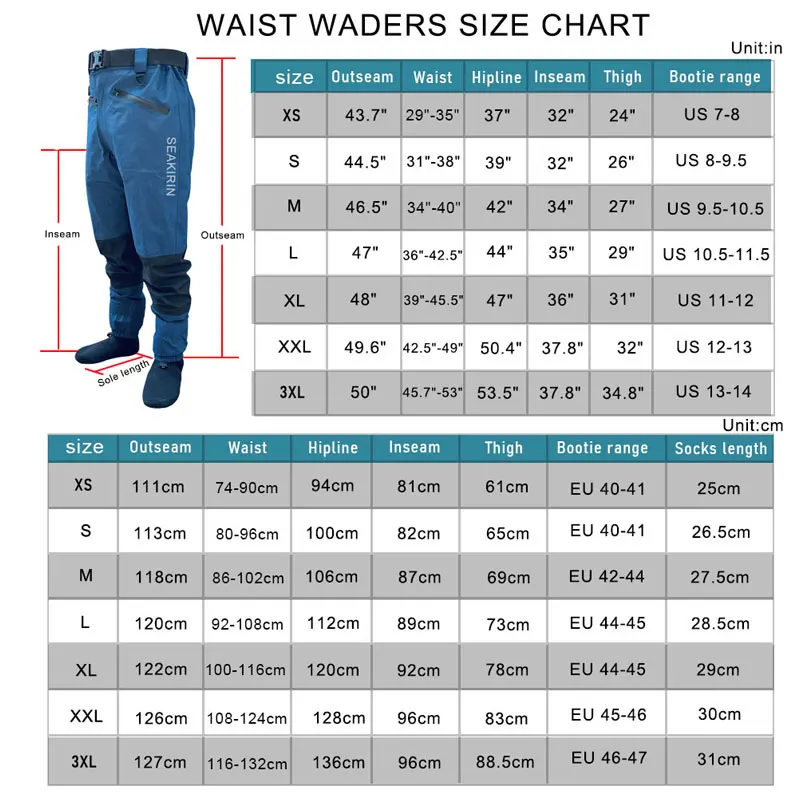 Tecnología transpirable en pantalón de vadear