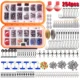 Kit accesorios pesca Free Fisher – plomos, hoja giratoria y anzuelos - imagen 2
