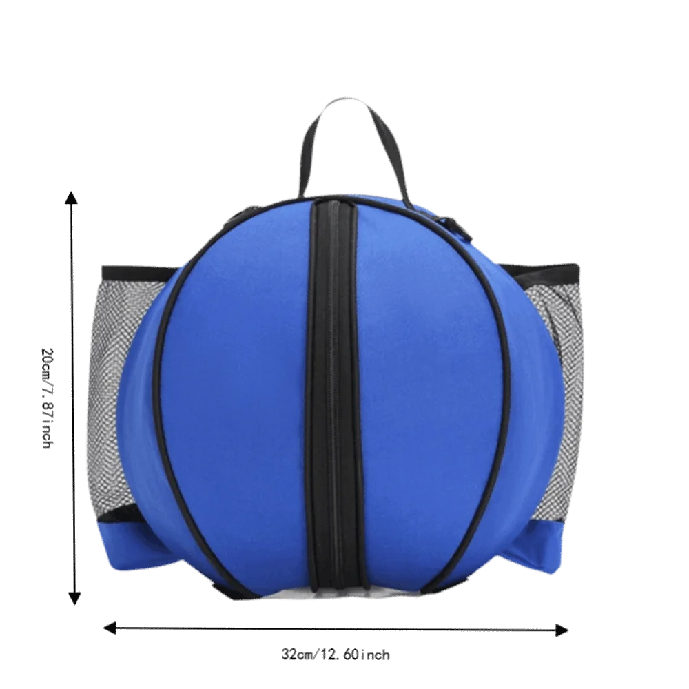 Bolsa baloncesto redonda con correa hombro desmontable Oxford - imagen 3