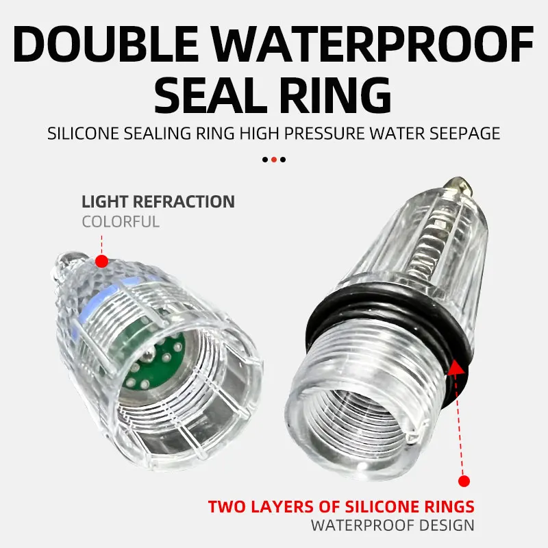 ShareShark luz de pesca estroboscópica LED subacuática – profunda - imagen 4
