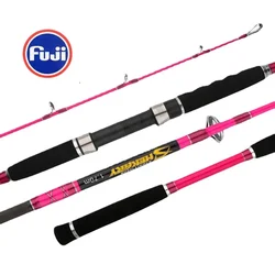 Caña Jigging 1,70m – Extra Hard 13kg – Acción lenta para aguas profundas