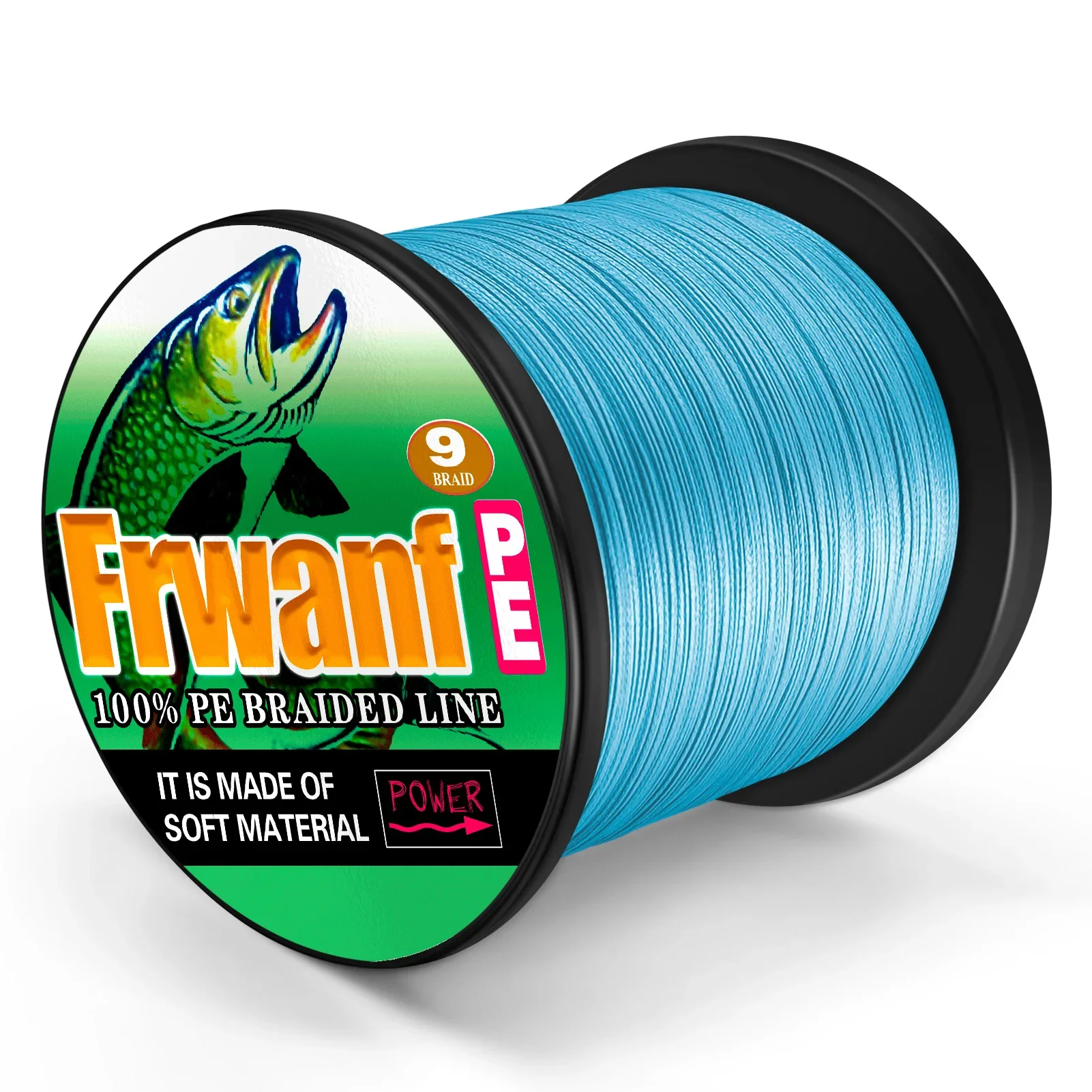 Línea Trenzada Frwanf PE 9 Hebras – Multifilamento para Pesca en Mar - imagen 5