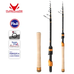 Caña de pesca telescópica Purelure 1,86 m – BFS 7 pies, trucha