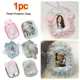 Estuche protector photocards con lazo rosa y encaje – cinta - imagen 4