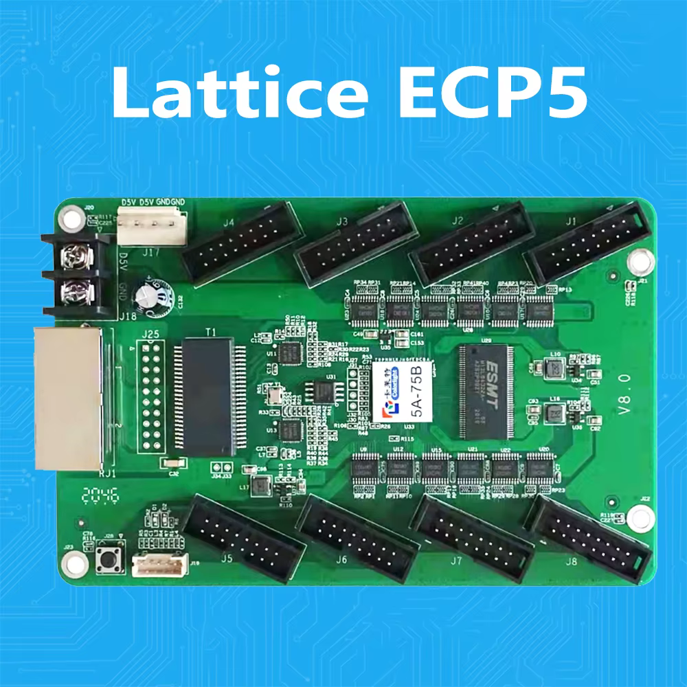 Placa FPGA Lattice ECP5 RISC-V de código abierto Colorlight 5A-75B