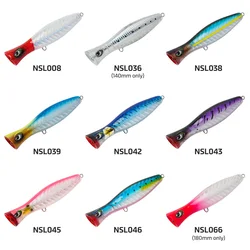 Noeby Blooper 140mm – Popper de superficie con armadura de cristal