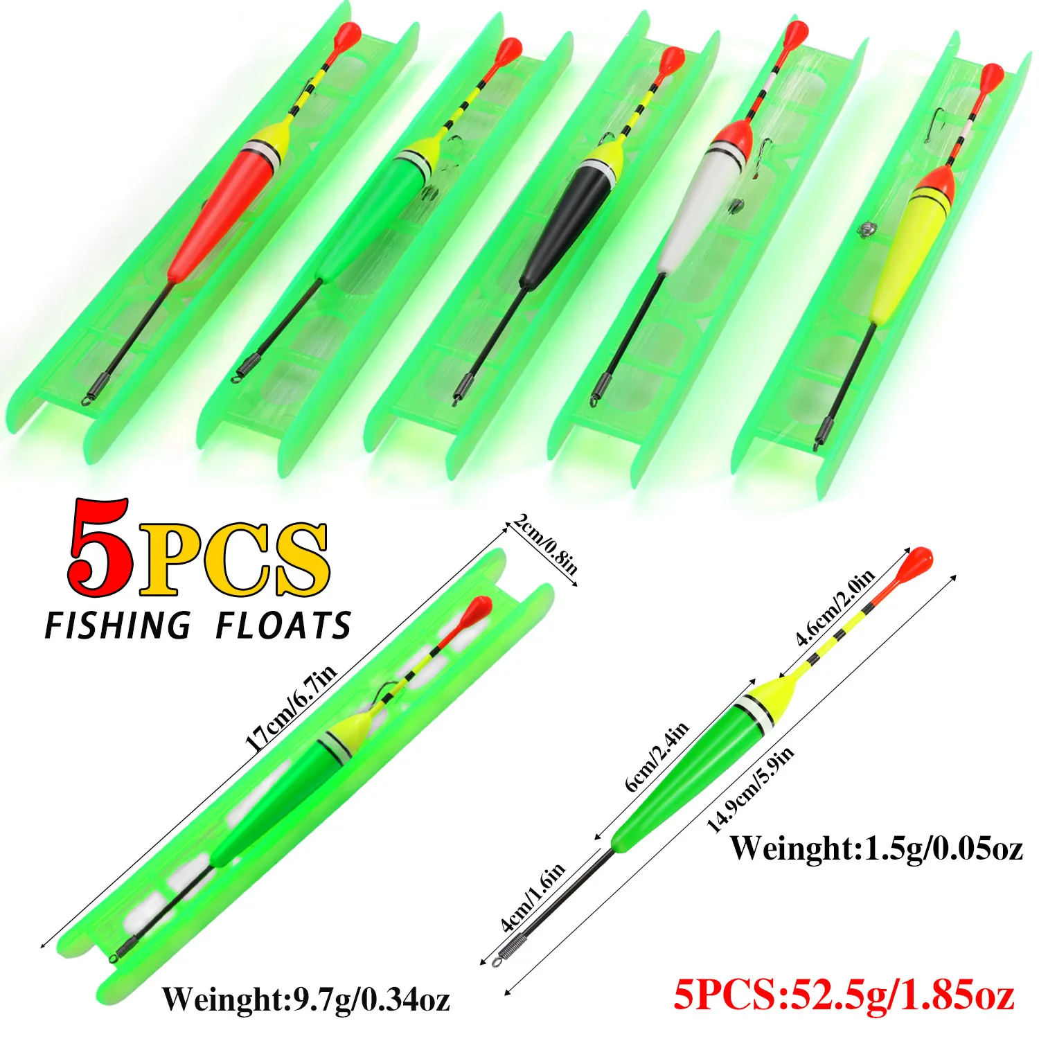 Flotadores de pesca Sougayilang – boya para anzuelo - imagen 3