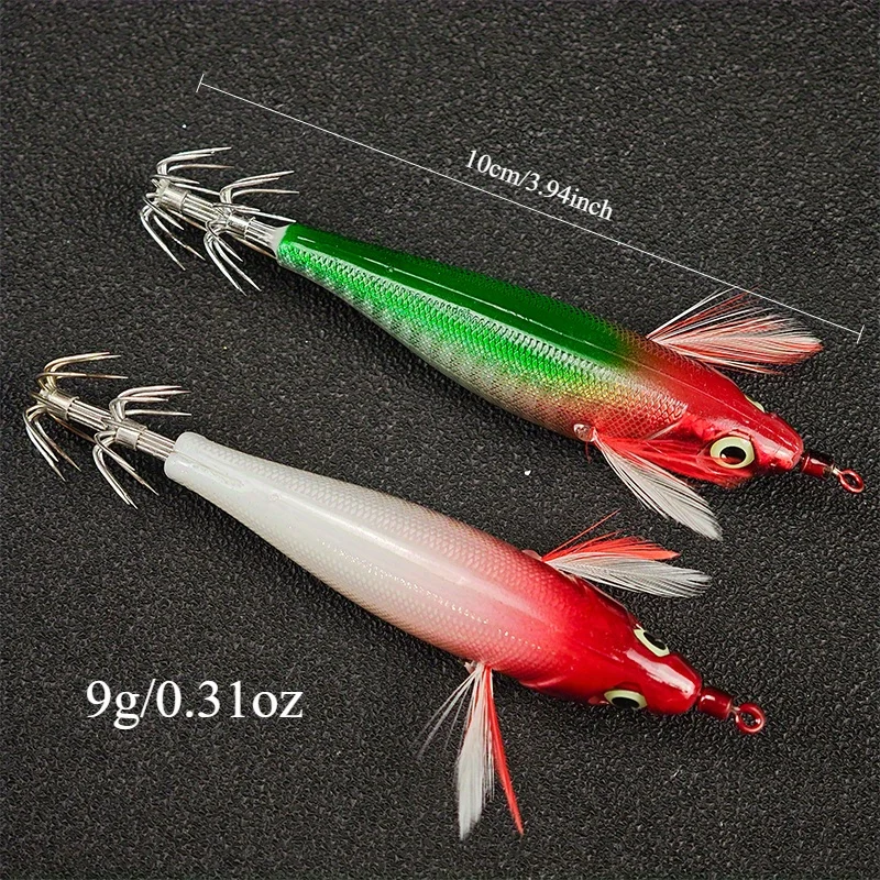 Ackibbik señuelos luminosos para calamar, camarón y langostino - imagen 3