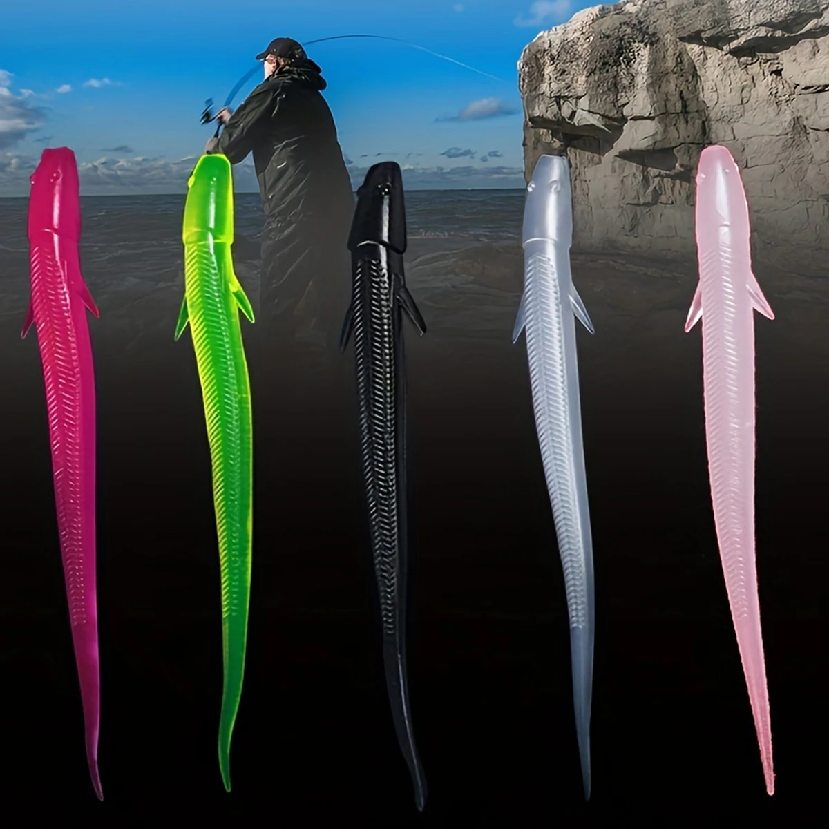 Señuelo Artificial Loach – Swimbait de silicona 11cm 3g - imagen 5