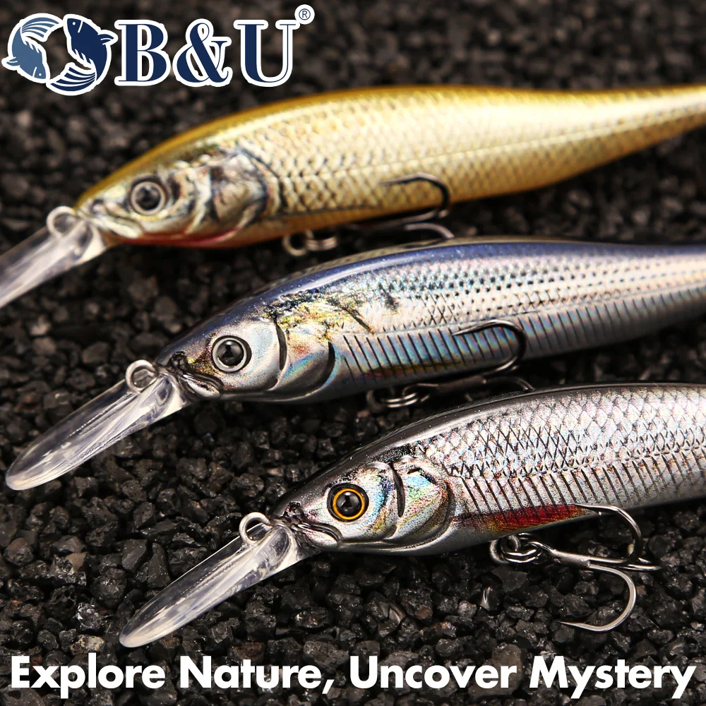 B&U Max Jerkbait – Señuelo flotante para lucio y perca - imagen 4
