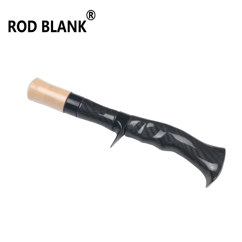 Blank de caña spinning casting 3K carbono con asiento y empuñadura - imagen 5