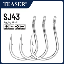 Anzuelos de ayuda Jigging lento TEASER SJ43 con púas