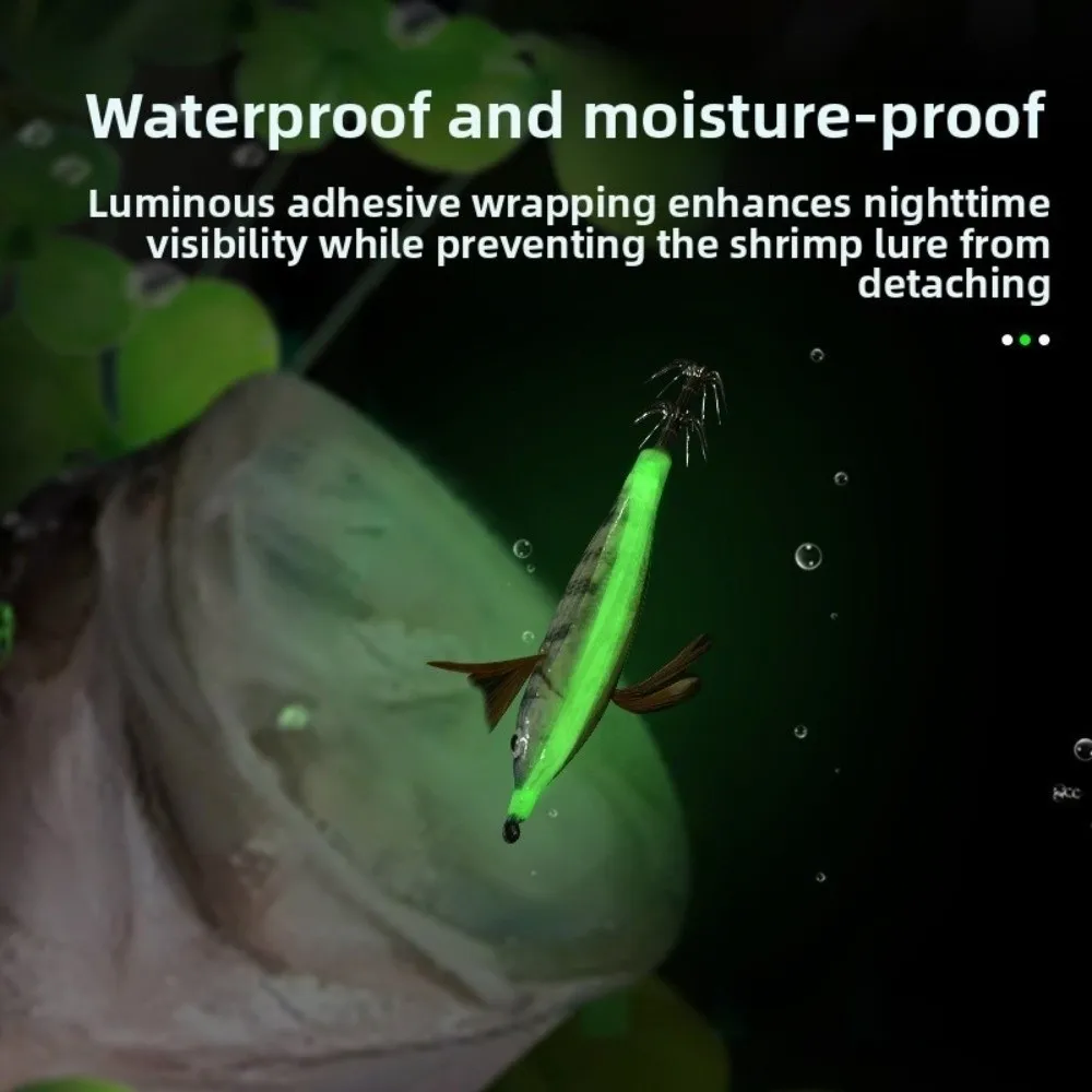 Cinta luminosa impermeable para pesca de pierna con soporte - imagen 4