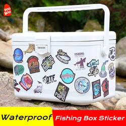 Stickers impermeables estilo graffiti para caja aparejos pesca