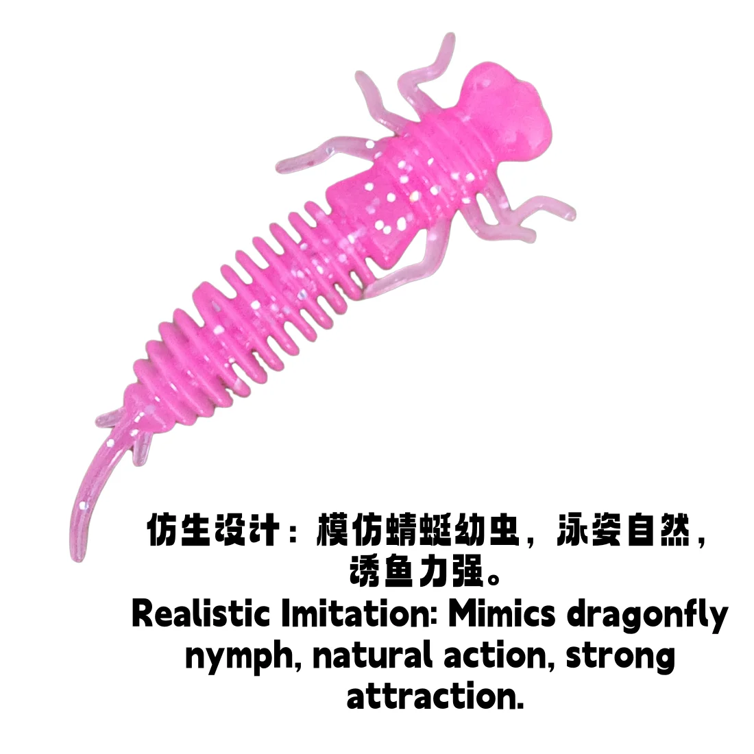 Swolfy señuelo blando TPE para ninfas, insectos y larvas - imagen 5