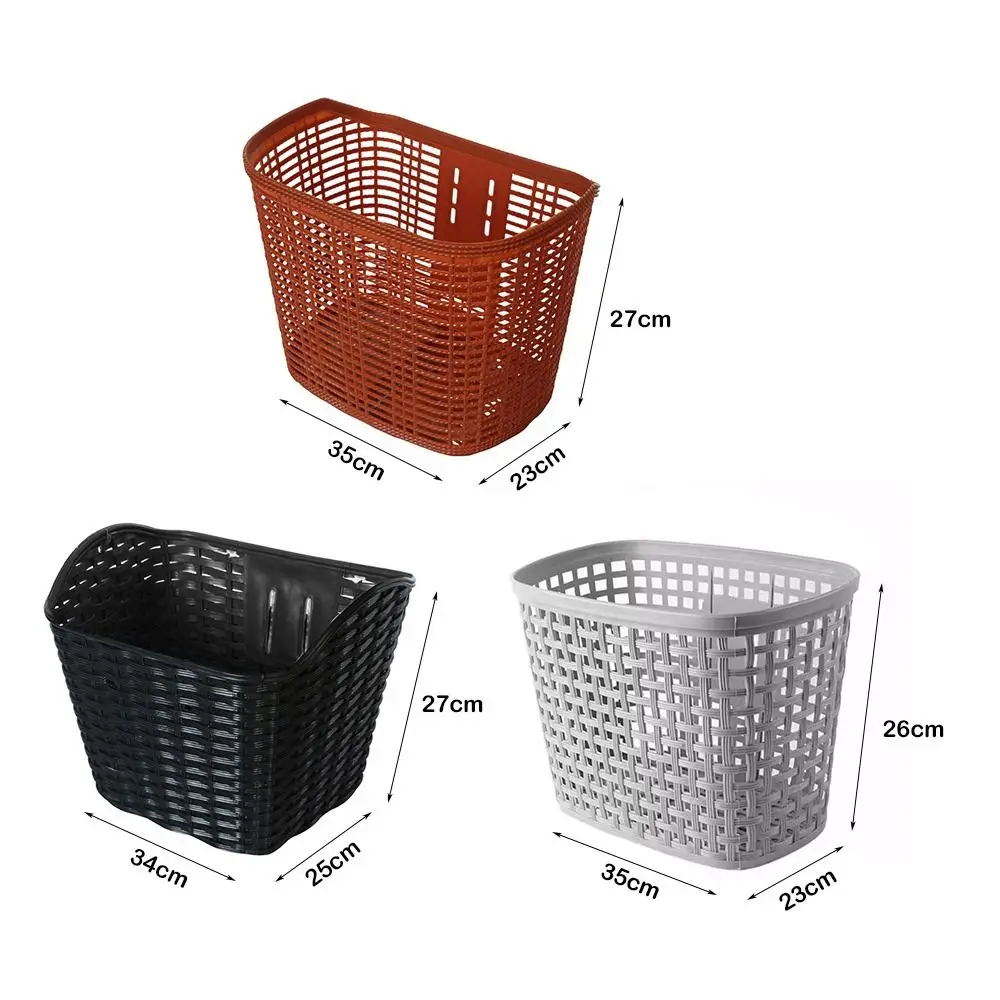 Cesta para manillar infantil de plástico hueco multicolor - imagen 2