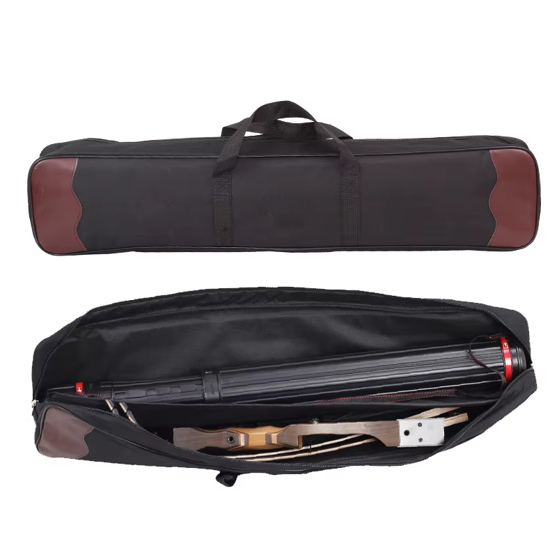 Bolsa Doble Capa para Arco Recurvo – Estuche con Correa de Hombro