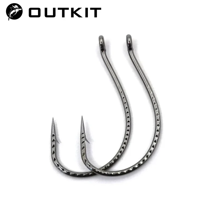 OUTKIT Anzuelos Drop Shot acero inoxidable – Para vinilo y lubina - imagen 3