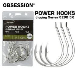 Anzuelo Jigging Gaff Obsession 8260 – Fuerte agua salada livebait