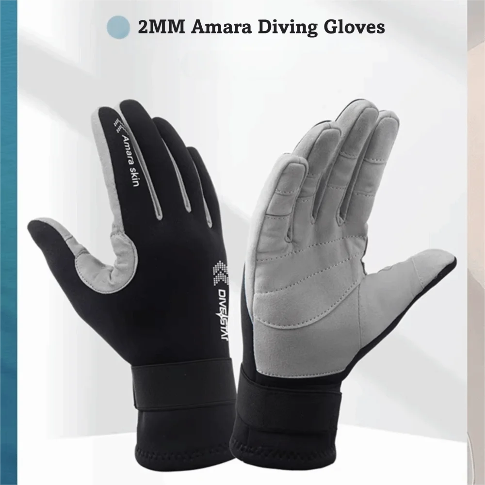 Guantes de buceo en neopreno antiarañazos con agarre antideslizante - imagen 4