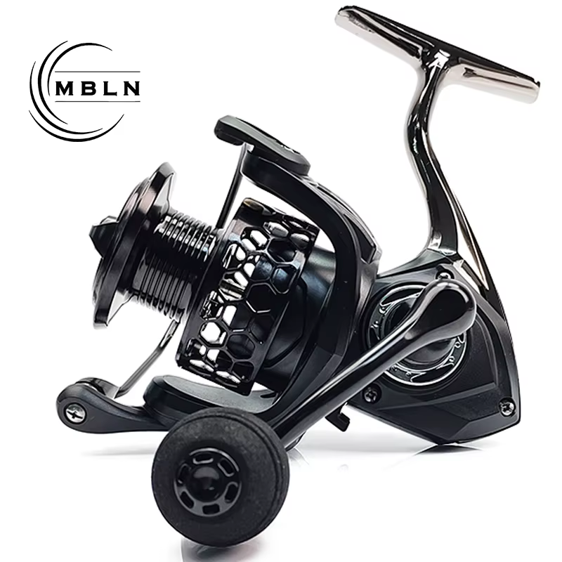 Carrete Giratorio MBLN Metal para Pesca Marina – Lanzamiento Larga Distancia - imagen 4