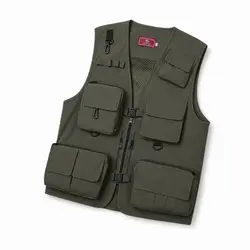 Chaleco de pesca impermeable transpirable ligero, secado rápido