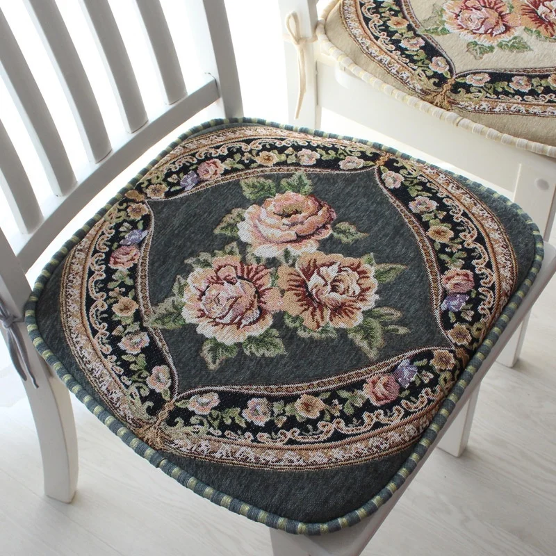 Cojín grueso para silla estilo europeo
