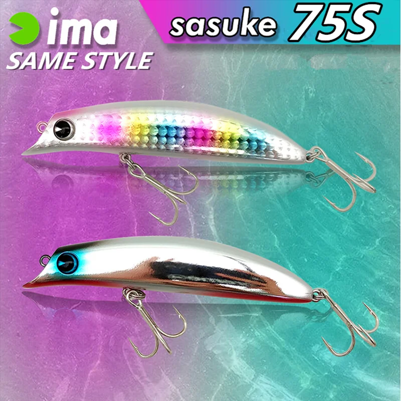 IMA Minotauro Sasuke 75S Señuelo Superficie Lubina Lanzamiento Lejano