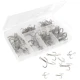 Anzuelos triples Scorpion Silver de acero carbono Free Fisher, ojo - imagen 4