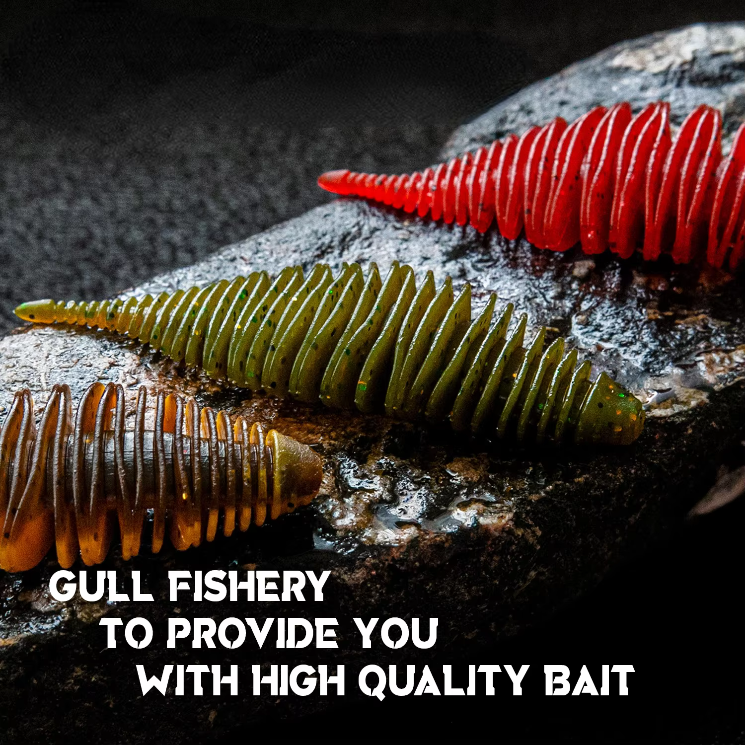 Swimbait de vinilo Himalayo Bellows Gill para lubina - imagen 4